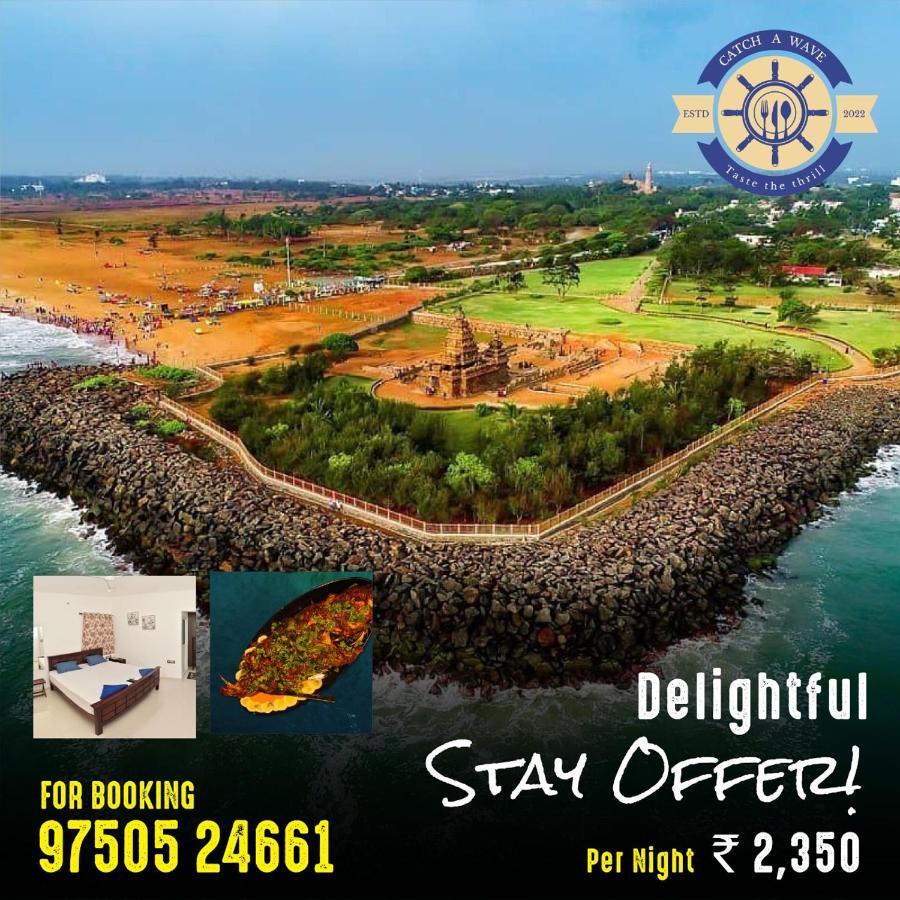 Catch A Wave Mahabalipuram Exterior foto