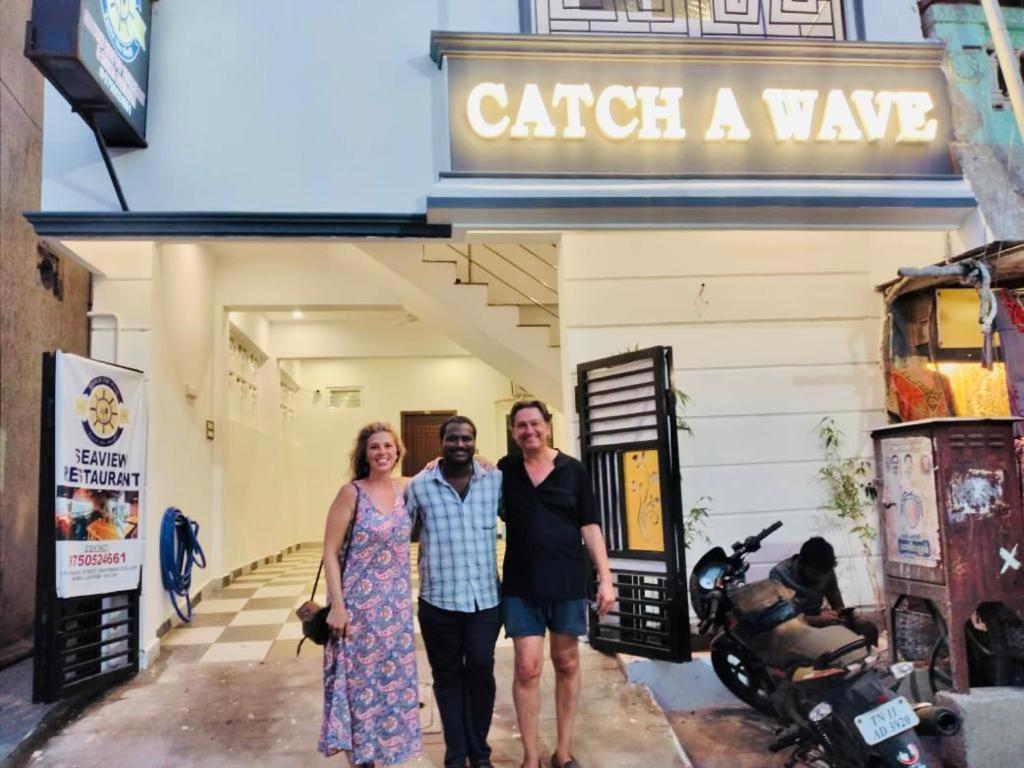 Catch A Wave Mahabalipuram Exterior foto